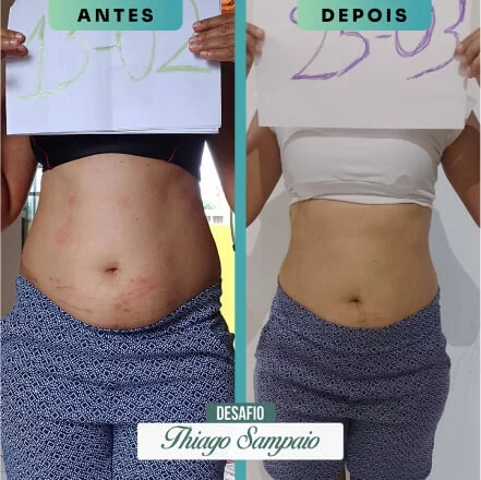 Thiago Sampaio Nutricionista - Resultado de aluna